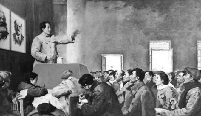 【廉洁宣传教育月】————主席去作报告(图1)